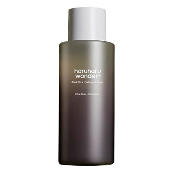 Haruharu Wonder, Fekete Rizs Hyaluronsav Toner, Alkohol- és illatmentes hidratáló toner, 150 ml