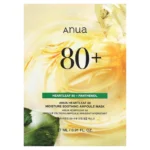 Anua, Heartleaf 80 Moisture Soothing Ampoule Mask, Nyugtató és hidratáló maszk, 27 ml