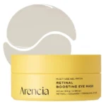 Arencia, Retinal Boosting Eye Mask Patch, Hidrogél szemmaszk a hidratálásért és feszességért, 84 g
