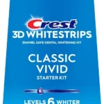 Crest 3D Whitestrips Classic Vivid csíkok, 10 tasak, 6% koncentráció, fogfehérítő kezelés