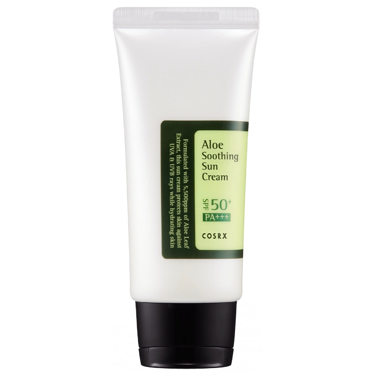 Cosrx, Aloe Nyugtató Napkrém SPF50+ PA+++, Aloe nyugtató SPF krém, 50 ml