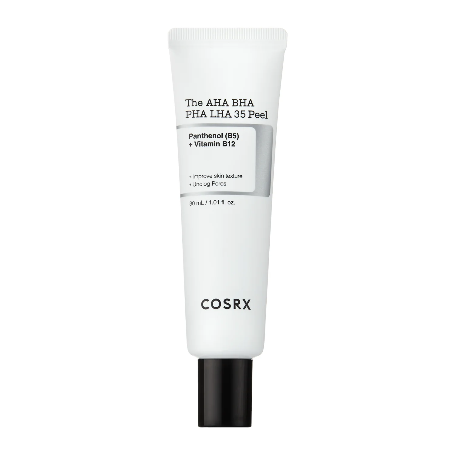 Cosrx, AHA BHA PHA LHA 35 Peeling, Intenzív hámlasztó a textúra újraformálásához, 30 ml