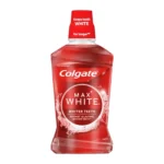 Colgate, Max White Fehér Fogak, Könnyű Fehérítő Szájvíz, 500 ml
