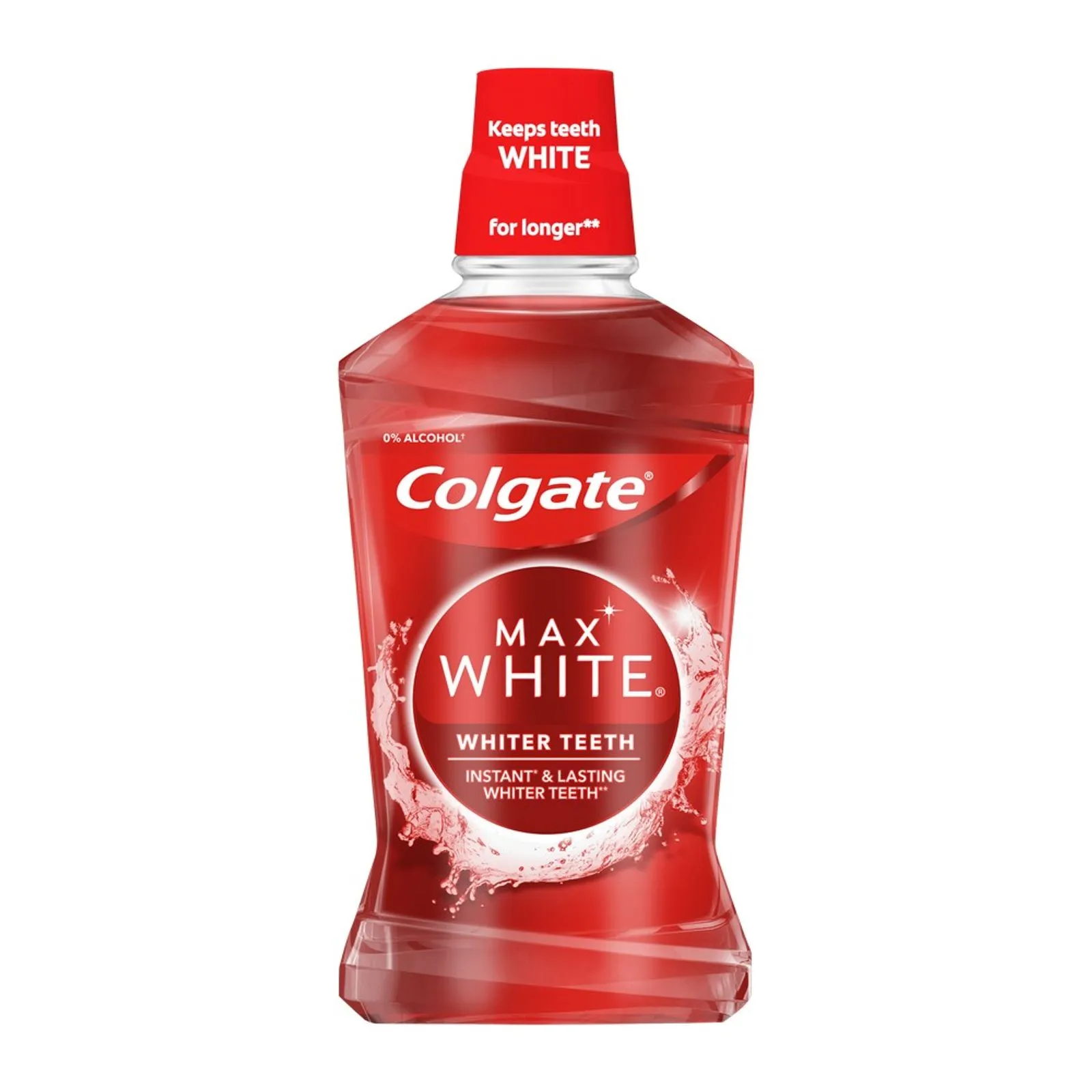 Colgate, Max White Fehér Fogak, Könnyű Fehérítő Szájvíz, 500 ml