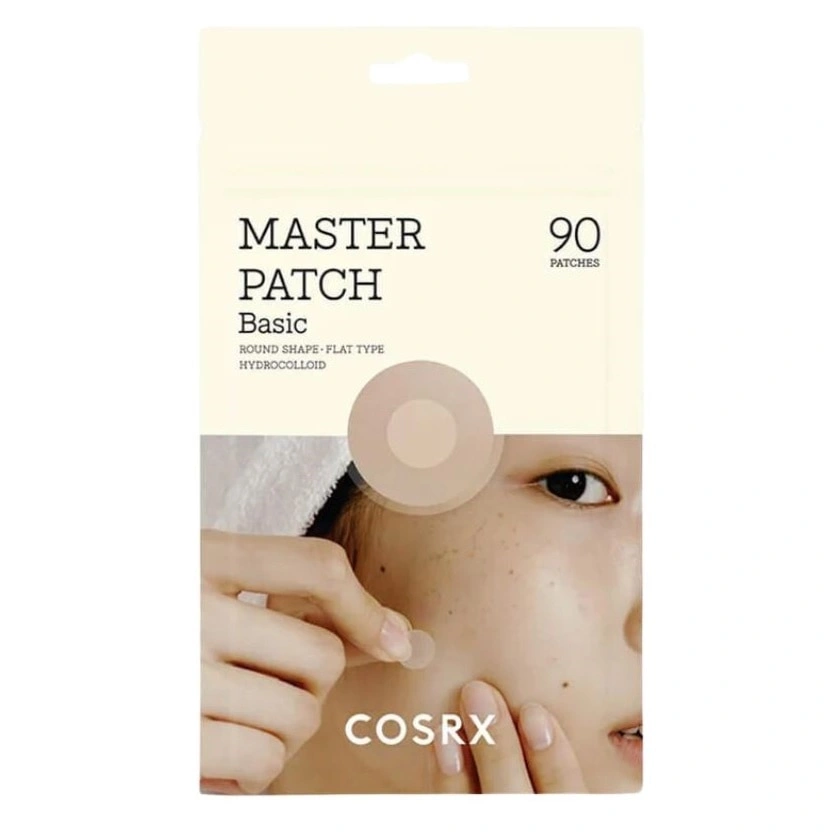 Cosrx, Master Patch Basic, Hidrokolloid tapaszok helyi ápoláshoz, 90 tapasz
