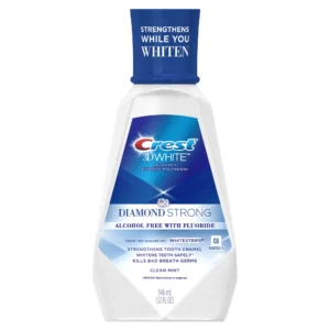 Crest, 3D White Diamond Strong Szájvíz, Fehérítő szájvíz, 946 ml