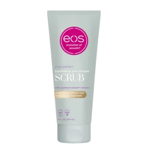 Eos, Cashmere Skin Collection Pre-Shave Scrub, Előborotválkozó testradír, 207 ml