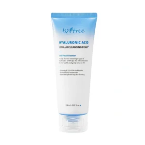 Isntree, Alacsony pH-jú hialuronsavas tisztító hab, Hidratáló, gyengéd hab, 150 ml
