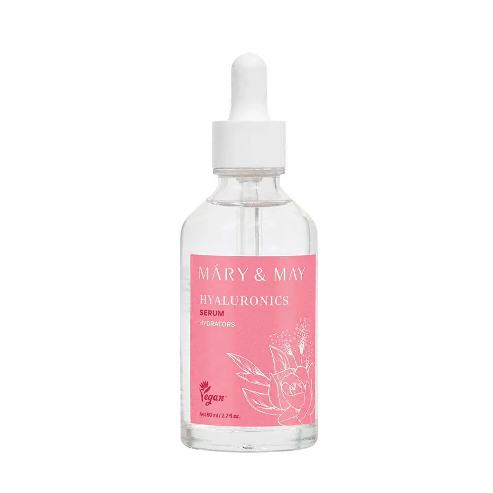 Mary&May, Hyaluronsav Szérum, Intenzív Hidratáló Szérum HA-val, 80 ml