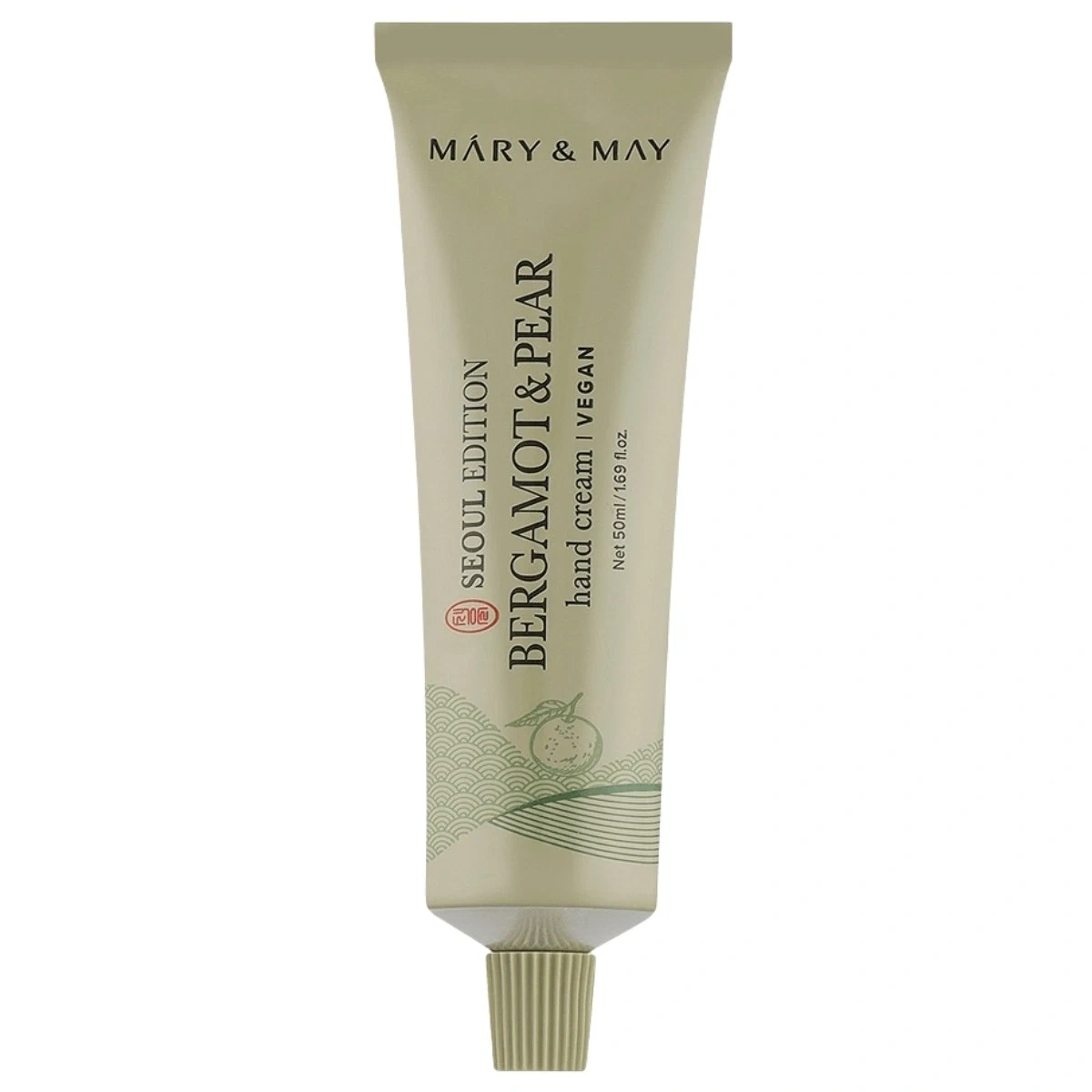 Mary&May, Seoul Edition Bergamot & Pear Kézkrém, Könnyű hidratáló kézkrém, 50 ml