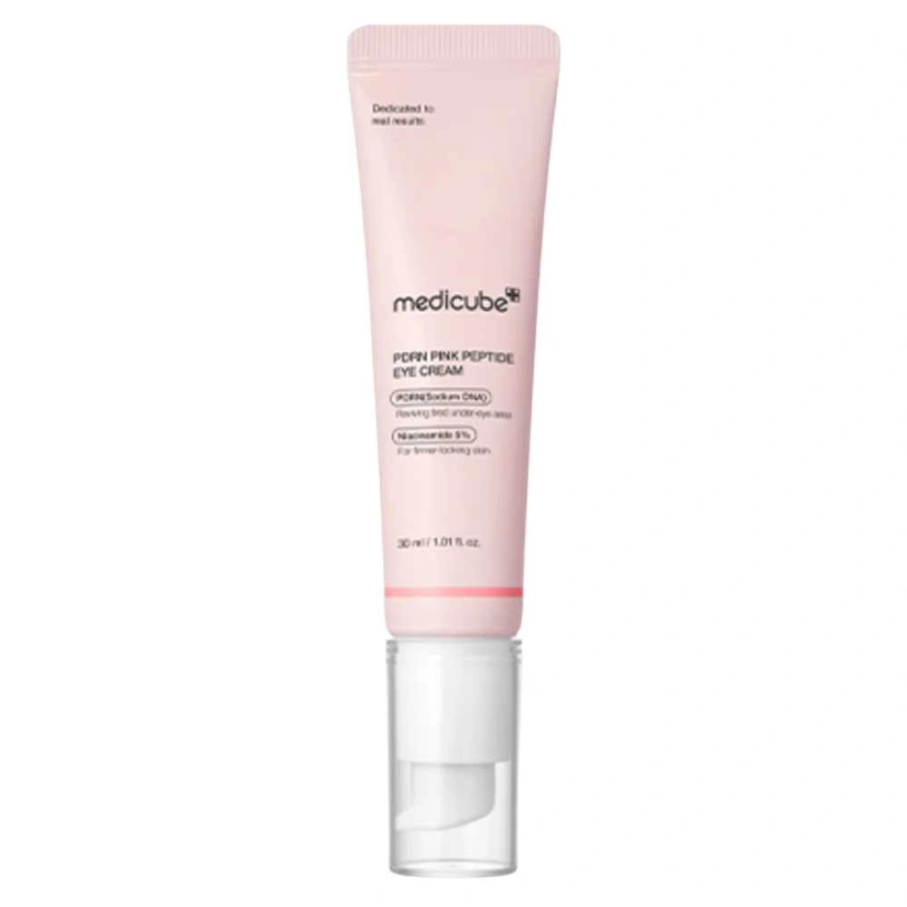Medicube, PDRN Rózsaszín Peptid Szemkrém, Regeneráló krém PDRN-nel és peptidekkel, 30 ml