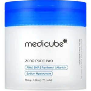 Medicube, Zero Pore Pads 2.0, Póruscsökkentő és faggyúszabályozó párnák, 70 tapasz