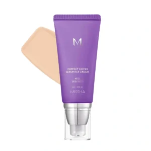 Missha, M Perfect Cover Serum BB Cream, Hidratáló és fedő alapozó, 50 ml