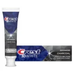 Crest, 3D White Advanced Charcoal Toothpaste, Aktív szénes fehérítő fogkrém, 93 g