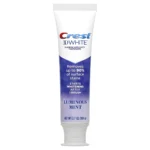Crest, 3D White Advanced Luminous Mint, Hatékony fehérítő fogkrém, 104 g