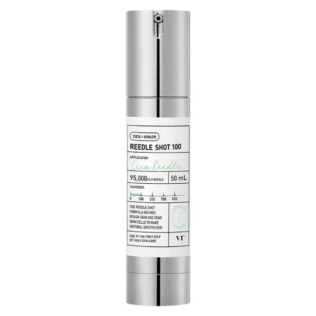 VT Cosmetics, Reedle Shot 100 Essence, Finom feszesítő és hámlasztó esszencia, 50 ml