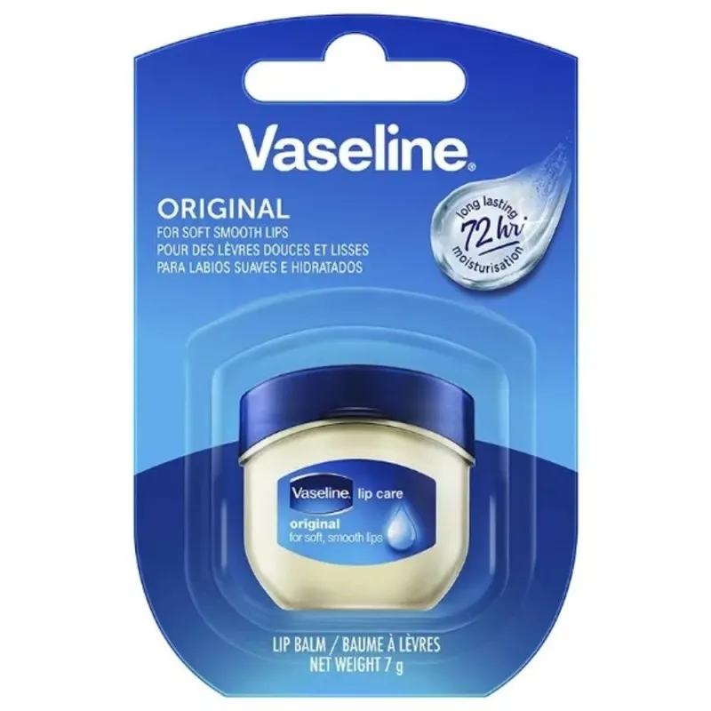 Vaseline, Lip Therapy Original, Hidratáló és védő ajakbalzsam, 7 g