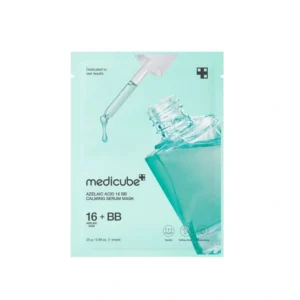 Medicube, Azelaic Acid 16 BB Nyugtató Szérum Maszk, Nyugtató maszk érzékeny bőrre, 25g