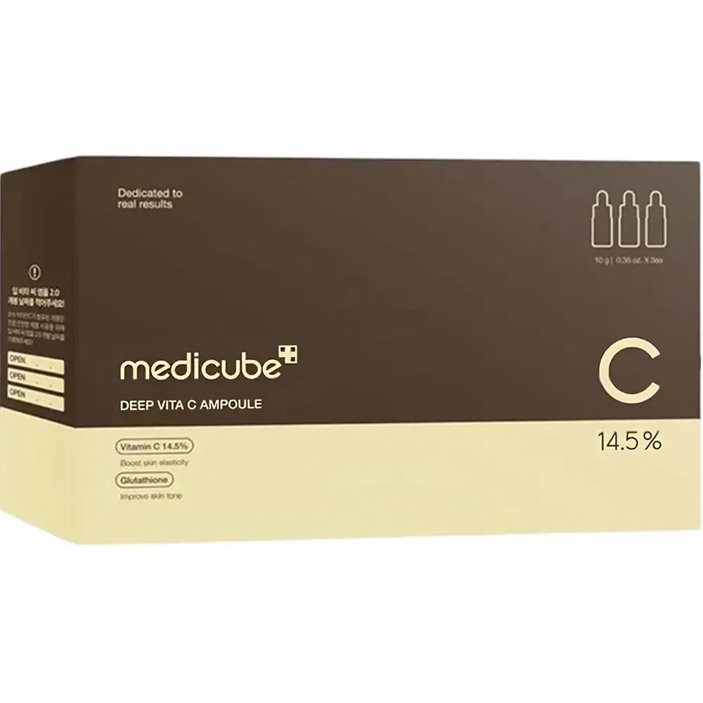 Medicube, Deep Vita C Ampoule 2.0, C-vitaminos revitalizáló szérum, 30g