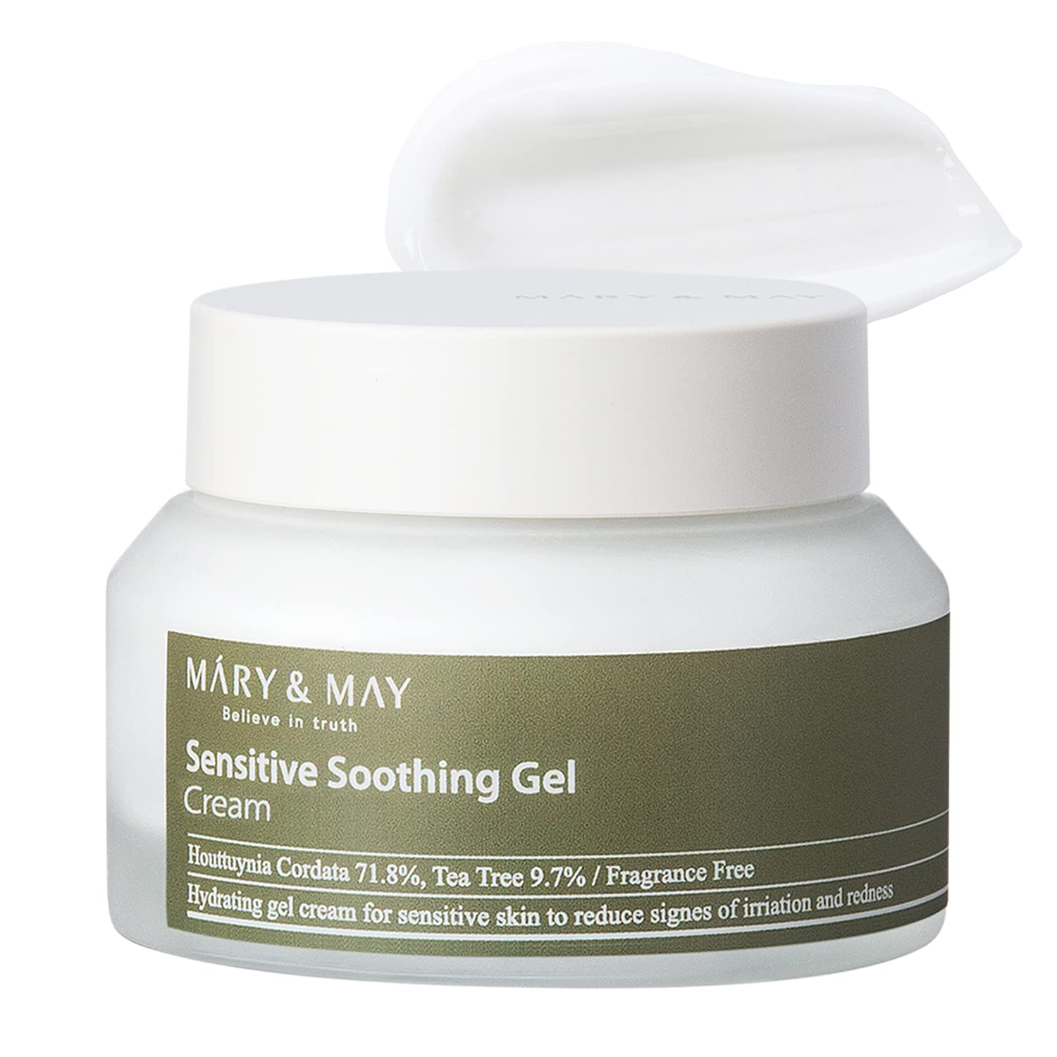 Mary&May, Érzékeny bőrnyugtató gélkrém, 70 g