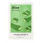 MISSHA, Airy Fit Sheet Mask Aloe Vera, Hidratáló és nyugtató maszk, 19 g