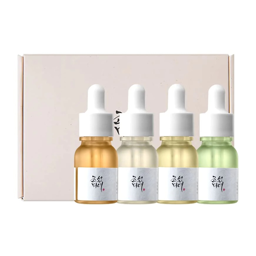 Beauty of Joseon, Hanbang Szérum Felfedező Készlet, Mini szérumok hidratálásra és revitalizálásra, 4 x 10 ml