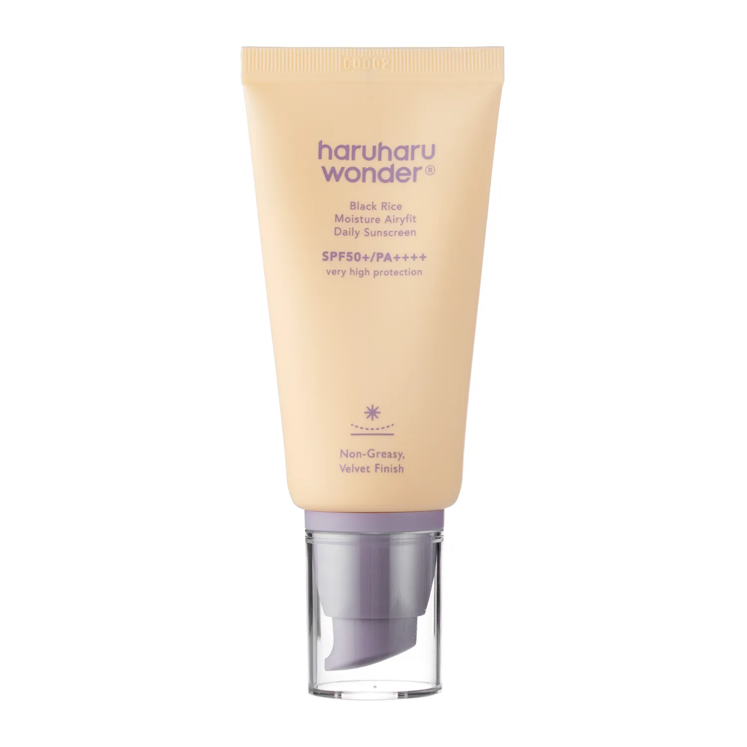 Haruharu WONDER Fekete Rizs Nedvesség Airyfit Napi Napvédő SPF50+ PA++++ 50ml