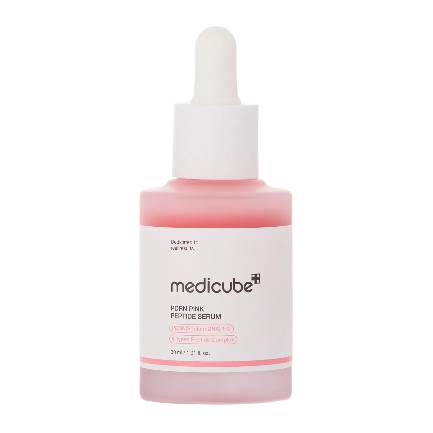 Medicube, PDRN Rózsaszín Peptid Szérum, Hidratáló és feszesítő szérum, 30 ml