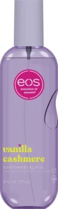 Eos, Cashmere Body Mist Vanilla Cashmere, hidratáló testpermet, vegán, 177 ml