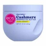 Eos, Cashmere Habos Olaj Testvaj Vanília Cashmere, Gazdag shea és argán hidratáló, 283 g