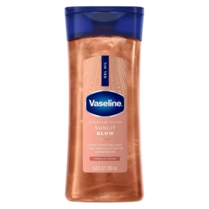 Vaseline, Glazed & Glisten Napfényes Testgél, hidratáló testgél fényes hatással, 200 ml