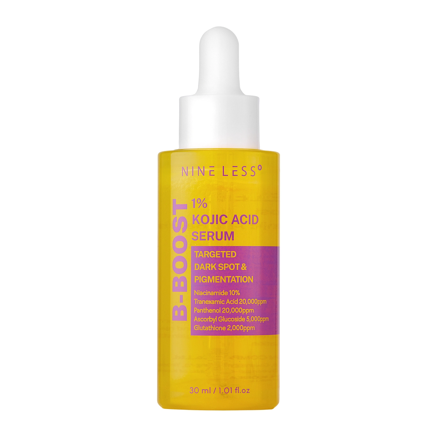 NINELESS B-Boost 1% Kojic Acid Szérum, 30 ml