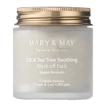 Mary&May, CICA TeaTree Nyugtató Mosó Pakolás, Nyugtató és tisztító maszk, 125 g