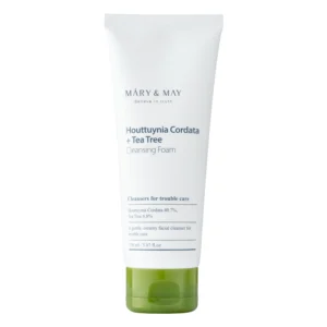 MARY & MAY Houttuynia Cordata + Tea Tree Tisztító Hab 150 ml