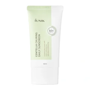 iUNIK, Centella Nyugtató Napi Napvédő SPF50+ PA++++, Hidratáló nyugtató napkrém, 60 ml