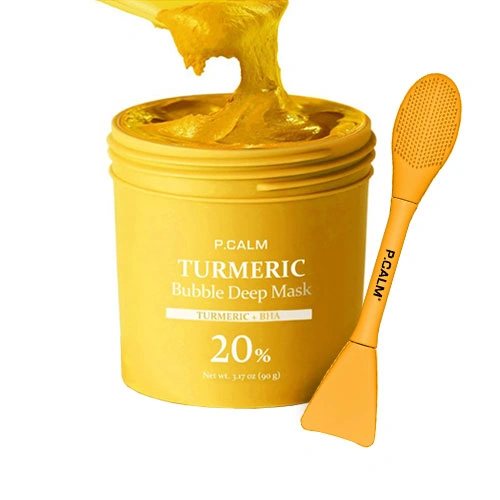 P.Calm, Kurkuma Buborék Mély Maszk, Habzó Tisztító Maszk, 90g