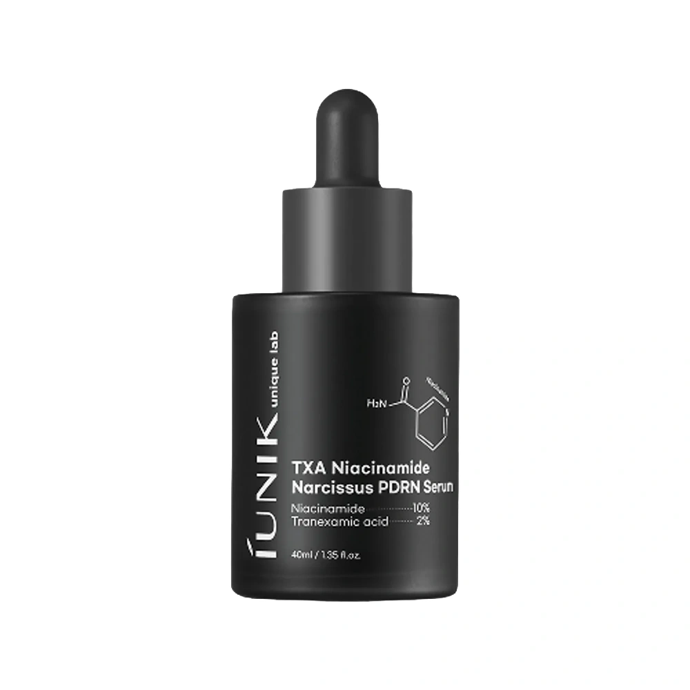 IUNIK, TXA Niacinamide Nárcisz PDRN Szérum, Revitalizáló világosító szérum, 40 ml