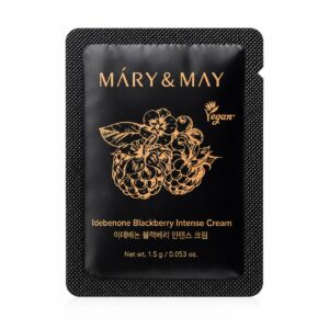 Mary&May, Idebenone Blackberry Intense Cream, minta, 1.5g