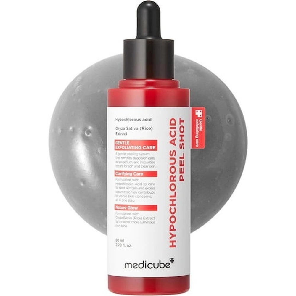 Medicube, Hipoklórsav hámlasztó löket, Kíméletes és nyugtató hámlasztó, 80 ml