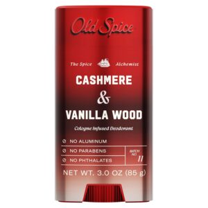 Old spice, Alumíniummentes dezodor Cashmere & Vanília Fa, Alumíniummentes szilárd dezodor, 89 g