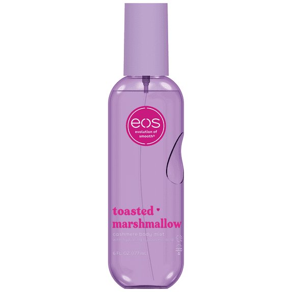 EOS Cashmere Testőr Spray, Pirított Pillecukor, Test- és Hajparfüm, hialuronsavval, 177 ml