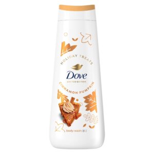 Dove Fahéjas Tök Pite Korlátozott Kiadás Ünnepi Finomságok, Tápláló Testápoló Zselé 20 fl oz