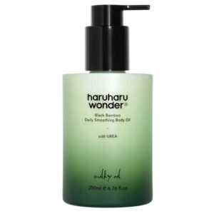 haruharu wonder Fekete Bambusz Napi Simító Testolaj, 200 ml