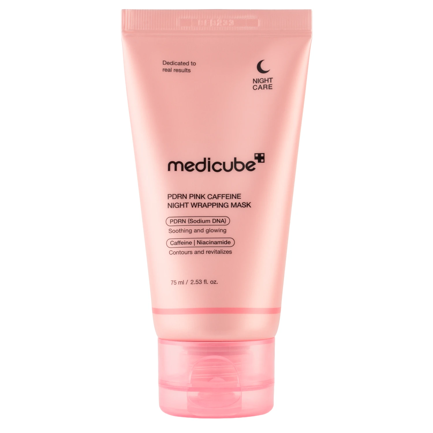 Medicube PDRN Pink Caffeine Éjszakai Csomagoló Maszk, 75ml